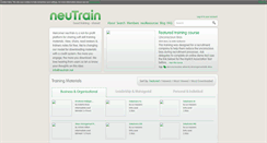 Desktop Screenshot of neutrain.net